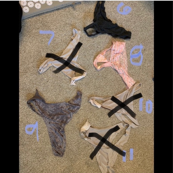 Variety of sexy Thongs Pink / Victoria secret - Picture 3 of 5